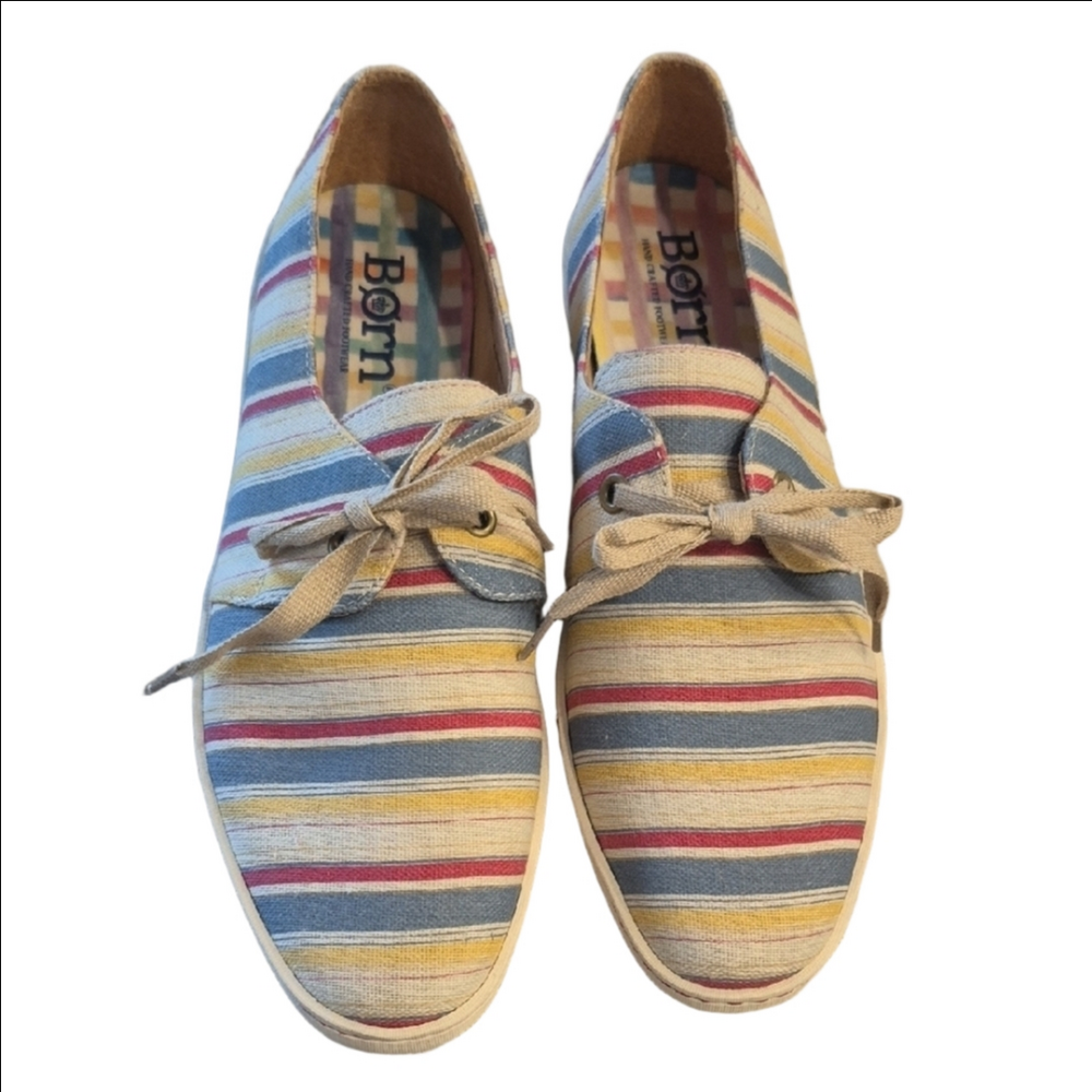 Born Women's Striped Casual Shoes - Multicolor